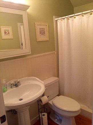 Falmouth Cape Cod vacation rental - First floor bathroom with shower