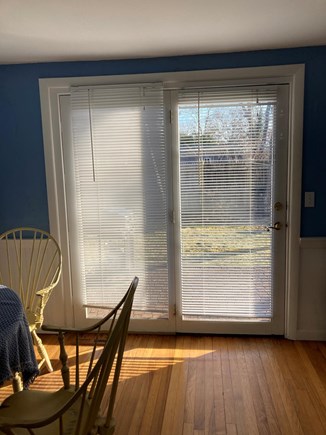 Yarmouthport/Off 6A Cape Cod vacation rental - Bright dining area with double doors opens to enclosed yard