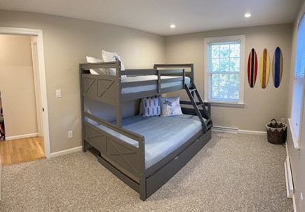 New Seabury Cape Cod vacation rental - Bedroom #3 on 1st Floor: Twin & Full Bunks w/ Twin trundle