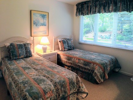 Ocean Edge Cape Cod vacation rental - Secondary Bedroom on the First Floor with Two Twin Beds