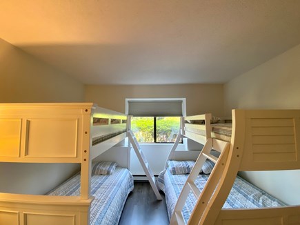 Ocean Edge Cape Cod vacation rental - Secondary Bedroom - 2 Bunk Beds (total of 3 Twins and 1 Double)