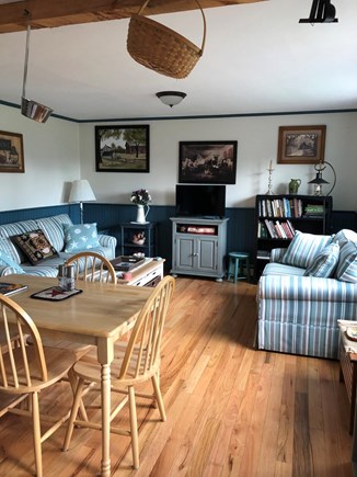 Dennis Port Cape Cod vacation rental - Dining room/ living room