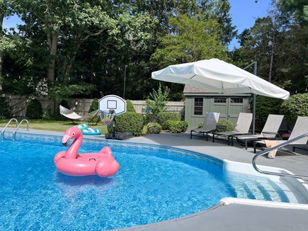 Falmouth Cape Cod vacation rental - Heated, saltwater, private backyard pool