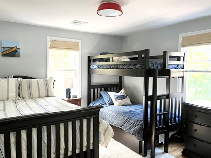 Falmouth Cape Cod vacation rental - Bunk room - one full, twin bunks