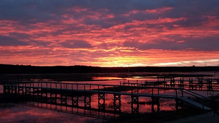 East Sandwich Cape Cod vacation rental - Sunset over the Salt Marsh