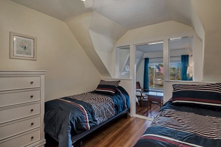WEST HARWICH Cape Cod vacation rental - One of two bedrooms with twin beds (2 beds in each)