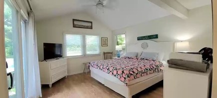 East Falmouth Cape Cod vacation rental - First floor bedroom with a king bed