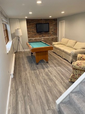 East Falmouth Cape Cod vacation rental - Basement game room