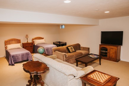 Dennis Cape Cod vacation rental - Basement rec room