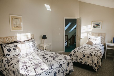 Dennis Cape Cod vacation rental - Upstairs bedroom adjustable full-sized and twin