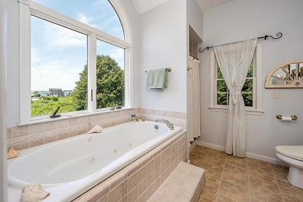 West Yarmouth Cape Cod vacation rental - M. bath, deep soothing Jacuzzi jets, & ocean views.