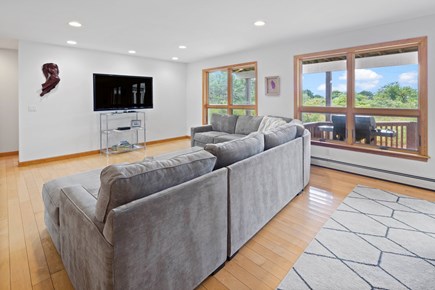 Truro Cape Cod vacation rental - Flat screen t.v. with views