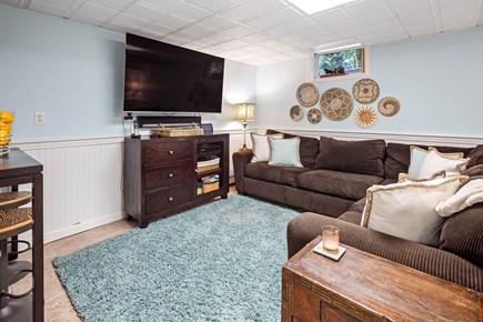 Eastham Cape Cod vacation rental - Oversized sectional for movie night