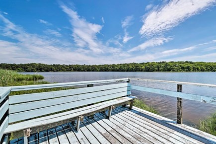 Yarmouth Cape Cod vacation rental - Seine Lake Boardwalk One Block from Cottage