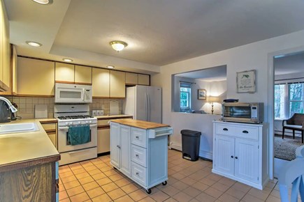 Yarmouth Cape Cod vacation rental - Fully Equipped Kitchen with Dining Table / Chairs