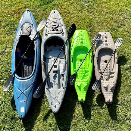 Bourne, Buzzards Bay Cape Cod vacation rental - Provided kayaks and lifejackets!