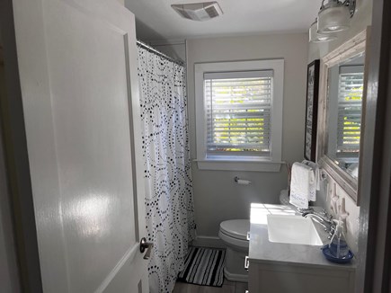 West Yarmouth Cape Cod vacation rental - Newly renovated bathroom with tub.