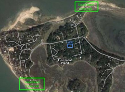 Wellfleet Cape Cod vacation rental - Home and beach locations