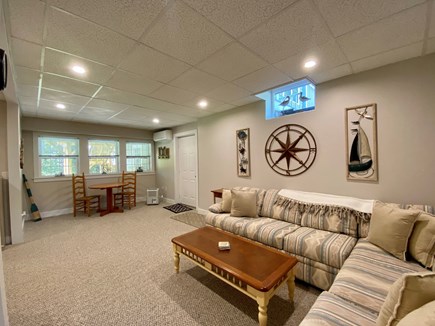 Harwich Cape Cod vacation rental - Lower Level Family Room with Sleeper Sofa