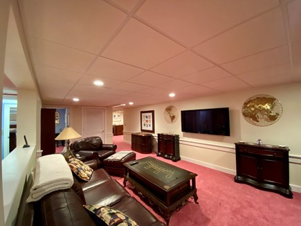 Brewster Cape Cod vacation rental - Basement Family Room