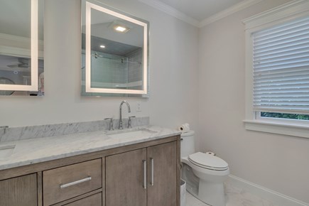 Orleans Cape Cod vacation rental - Primary ensuite bathroom with double sinks