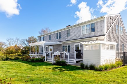 Orleans Cape Cod vacation rental - Spacious backyard, perfect for games. Extra large, outdoor shower
