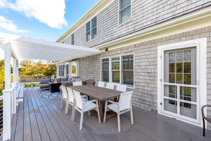 Orleans Cape Cod vacation rental - Large outdoor seating and dining areas to enjoy