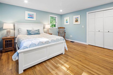Brewster Cape Cod vacation rental - Queen bed in bright bedroom