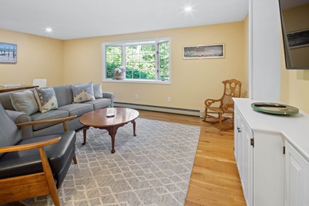 Brewster Cape Cod vacation rental - Den with large flat screen television