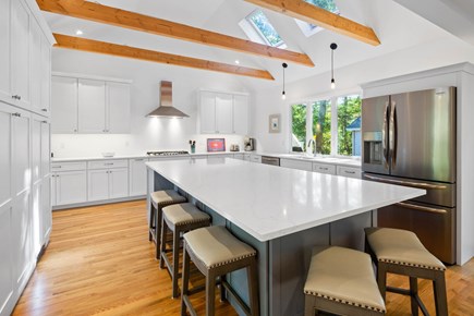 Brewster Cape Cod vacation rental - High Ceilings appoint this Chef's dream Kitchen