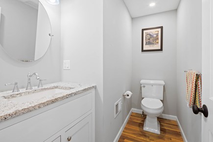 Brewster Cape Cod vacation rental - Half bathroom located in the main living area