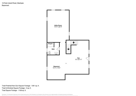 New Seabury Cape Cod vacation rental - Basement will have a finished area with a bed and sitting area