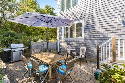 Provincetown Cape Cod vacation rental - Patio area