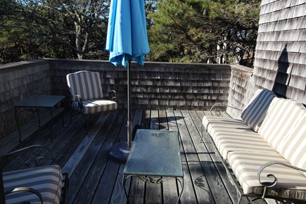 Truro Cape Cod vacation rental - Another View of Deck