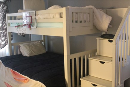Eastham Cape Cod vacation rental - Upstairs bedroom with bunk bed