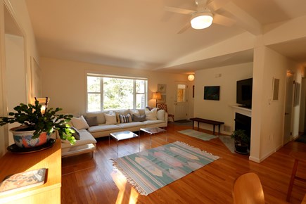 Chatham Cape Cod vacation rental - Main Living Area with Gas Fireplace