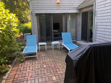 Mashpee, New Seabury  Cape Cod vacation rental - Lovely patio for relaxing and grilling