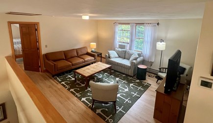 North Eastham Cape Cod vacation rental - Upstairs loft living area with TV
