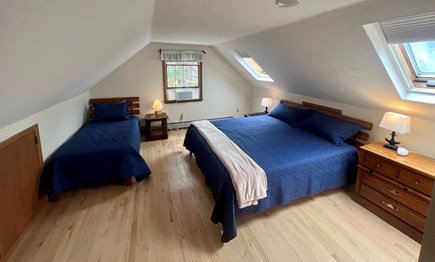 North Eastham Cape Cod vacation rental - Upstairs bedroom with a king bed and twin