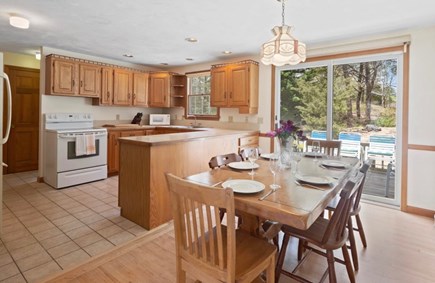 North Eastham Cape Cod vacation rental - Kitchen and dining area