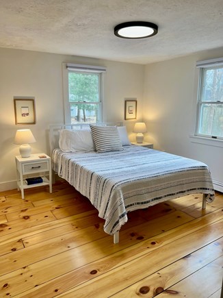 Falmouth, Oyster Shore Cottage Cape Cod vacation rental - First floor bedroom with queen bed