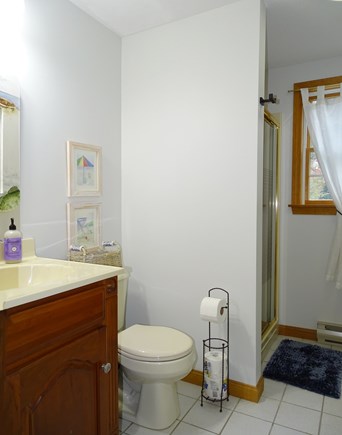 North Eastham Cape Cod vacation rental - Main floor bathroom with shower