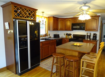 North Eastham Cape Cod vacation rental - Open, sunny and fully equipped kitchen, adjacent to dining room