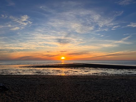 Eastham Cape Cod vacation rental - Beautiful sunset at Cooks Brook. Less than a mile away.