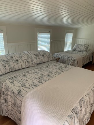 Harwich Port Cape Cod vacation rental - Bedroom #3 with queen size bed and twin size bed