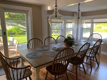 Harwich Port Cape Cod vacation rental - Dining table - plenty of seating