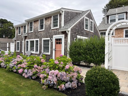 Harwich Port Cape Cod vacation rental - Front entrance to guest house.