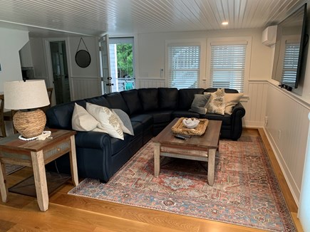 Harwich Port Cape Cod vacation rental - Family room area of guest house.