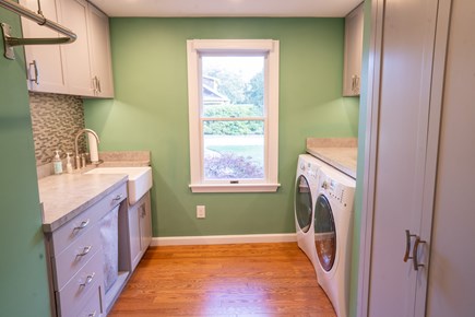 Orleans, Rock Harbor Cape Cod vacation rental - Full first-floor laundry room for ease.