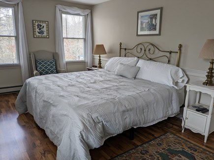Brewster Cape Cod vacation rental - Master bedroom has a king size bed.
